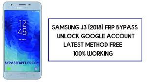 From the home interface of lockwiper (android), choose remove screen lock, and click on remove without data loss for samsung devices mode. Samsung J3 Frp Bypass How To Unlock Google Account Android 9