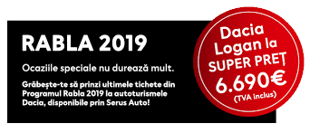 Programul rabla 2019 începe în 12 aprilie și va avea inițial un buget suficient pentru 35.000 de tichete, însă statul promite să dubleze suma în cursul anului. Serus ReprezentanÈ›Äƒ Dacia PrezintÄƒ Programul Rabla 2019
