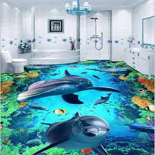 High Quality Custom 3d Floor Wallpaper Wear Non Slip Waterproof Thickened Self Adhesive Pvc Floor Sticker Painti Floor Murals Floor Wallpaper 3d Floor Painting