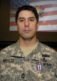 Wounded warrior Master Sgt. Luis Morales runs to give others inspiration