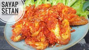 Nah, resep ceker ayam mercon berikut harus anda coba! Resep Sayap Setan Super Pedas Youtube