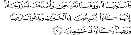 So do they not accept faith (even after learning these facts brought. Surat Al Anbya 21 90 The Noble Qur An Ø§Ù„Ù‚Ø±Ø¢Ù† Ø§Ù„ÙƒØ±ÙŠÙ…