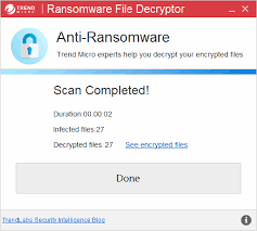 Click file and click run new task. Using The Trend Micro Ransomware File Decryptor Tool