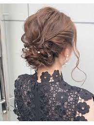 人気のヘアスタイル 髪型を探すならkirei style キレイスタイル 結婚式 ヘアスタイル お呼ばれ およばれ ヘアスタイル ヘアスタイリング