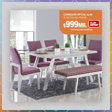 Juego de comedor moderno alto tipo barra. Facebook