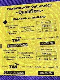 Thailand vs malaysia tips & predictions. Tiket Bola Malaysia Vs Thailand Tickets Vouchers Event Tickets On Carousell