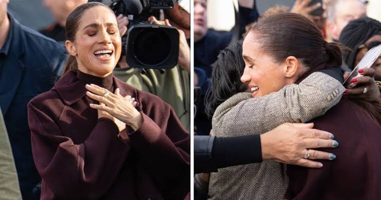 Meghan Markle moved to tears as fans greet her and Prince Harry - Celebrity  News - Entertainment - Daily Express US