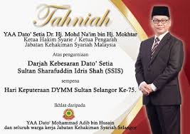 Dilantik sebagai pesuruhjaya kehakiman pada 01 april 2021. Jabatan Kehakiman Syariah Malaysia Jksm Facebook