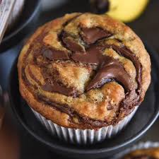 Nutella Banana Swirl Muffins Nutella Recipes Desserts Baking Recipes