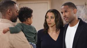 Why did character hide husband and children?