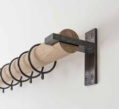 Tillys Interiors Ltd Dovetail Modern Drapery Rod Hardware Hardware Drapery Metal Wood 1497624639 Wooden Curtain Rods Wooden Curtain Poles Wood Curtain Rods