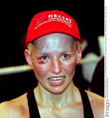 Essen Boxen in Essen Daisy Lang vs. Silke Weickenmeier , Daisy Lang ,  direkt nach dem