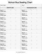 seating charts