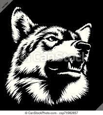 Learn how to draw a wolf and see why this animal can be a good companion in the shape of an illustrated the black and white image brings to mind long summer days and a sailing outing. Black And White Linear Paint Draw Wolf Illustration Art Black And White Linear Paint Draw Wolf Illustration Canstock