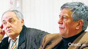 Hermann Fellner (CSU) und Hermann Scheer (SPD) werben für alternative  Energien