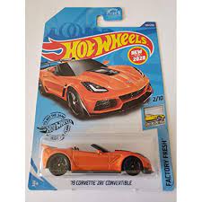 Hot wheels father and son corvette. Hot Wheels 19 Corvette Zr1 Convertible Orange 2020 Factory Fresh Walmart Com Walmart Com