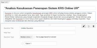See full list on jotform.com Cara Membuat Kuisioner Online Dengan Google Docs Samudra Kehidupan