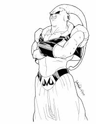 Dragon ball z majin buu coloring page. Dbz Super Buu Coloring Pages Coloring Home