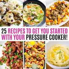 Check spelling or type a new query. 25 Recipes To Get You Started With Your Pressure Cooker Real Housemoms