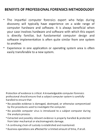 Pdf | computer forensics is a multidisciplinary field concerned with the examination of computer systems which have been involved in criminal examination of hard disk images, the available information. Benefits Of Professional Forensics Methodology Computer Forensics Backup