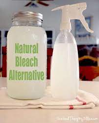 How To Make A Natural Bleach Alternative Natural Bleach Alternative Diy Cleaning Products Natural Bleach