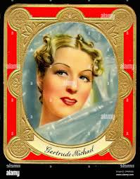 Ritratto dell'attrice Gertrude Michael