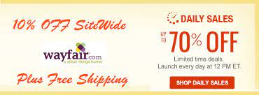 Pin On Wayfair Coupon Promo Code Wayfair Com Free Shipping Deals Offers
