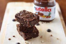 Check spelling or type a new query. Nutella Brownies With Hazelnuts Ricetta Ricette Nutella Ricetta Dei Brownies Brownies Alla Nutella