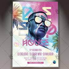 Unique deep house posters designed and sold by artists. Download Deep House Flyer Psd Template Psdmarket