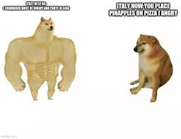 Buff Doge Vs Cheems In 2020 Meme Template Memes Doge
