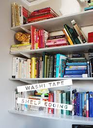 Decorating dorm walls with washi tape. 26 Cheap And Easy Ways To Have The Best Dorm Room Ever
