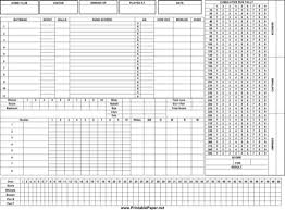 Cricket Score Sheet Cricket Score Cricket Score Card