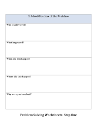 Problem Solving Worksheets 1 Jpg 1 236 1 600 Pixels Problem Solving Worksheet Problem Solving Solving