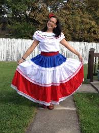 Traditional Dominican Dress Traditional Dominican Dress 4820 Traditional Dresses Folk Dresses Dresses