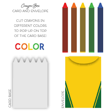 Here's how to make your own scratch off cards, fun for projects for kids and possibly an idea for starting your own lottery for this 1 minute finger tip you'll need a piece of card, a green wax crayon, some green poster paint, a paintbrush and a black felt tip pen. Honey Bee Crayon Box Card Die Set Hallmark Scrapbook