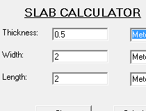 Calculate the required weight and use this concrete calculator to estimate how much concrete in volume (cubic ft, cubic yards, or. Download Concrete Calculator 1 0 0