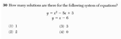 Linear algebra i (math 1107). Regents Recap June 2013 Where Do Systems Belong Mr Honner