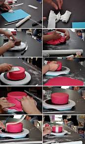 Gateau Boite Cadeau Atelier Cuistoshop Tutoriels Decoration De Gateaux Gateau Gateau Pate A Sucre