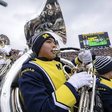 For today's #SectionSpotlight, we feature our tuba student leaders! Swipe  ➡️⁠ ⁠ Sara Jex, tuba section and rank leader, is a senior studying  Sociology and Political Science. Through her time in the