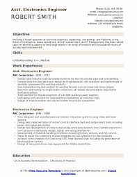 That is why it is imperative to make the objective strong. Electronics Engineer Resume Samples Qwikresume