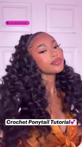 How to Use Crochet Hair for Ponytail