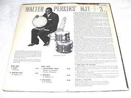 Walter Perkins "MJT + III" 1959 Jazz LP, VG, Original Vee-Jay, Mono