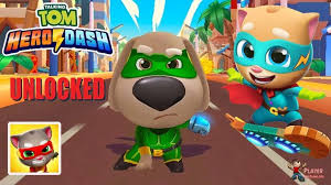 Talking Tom Hero Dash Talking Ginger Rescue Unlocked Talking Ben Andro Talking Tom Dash Character My Talking Tom