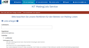 Für das ausgewählte benutzerpostfach wird ein anzeigebereich angezeigt. Kit Scc Dienste Zusammenarbeiten Und Kommunizieren E Mail Mailinglisten Kit Informationen Fur Listenbetreiber