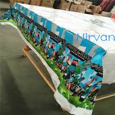 Check spelling or type a new query. Disposabel Plastic Table Cover Minecraft Themed 108 180cm Home Decor Map Style Birthday Party Tablecloth Supplies Children Boys Buy At The Price Of 1 49 In Aliexpress Com Imall Com