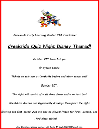 Alec guinness and ewan mcgregor. Creekside Early Learning Center Disney Quiz Night Fundraiser October 25 2014 Alpine Community Network Alpine Ca 91901