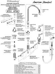 american standard bathroom faucet parts