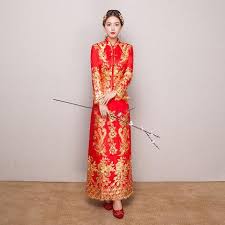Maybe you would like to learn more about one of these? Jyr635 High Quality Red Chinese Wedding Dress Female Cheongsam Gold Slim Chinese Traditional Dress Women Qipao For Wedding Party From Dayi73 119 2 Dhgate Com
