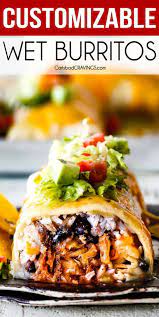 Wet Burritos With Chipotle Sweet Pork Barbacoa Or Mexican Chicken Wet Burrito Recipes Burrito Recipe Chicken Sweet Pork