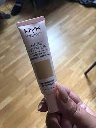 06 golden camel is slightly darker than nc40 and has golden orange undertones. Nyx Cosmetics Makeup Bare With Me Tinted Skin Veil 1 Stk Beige Caramel Inci Beauty